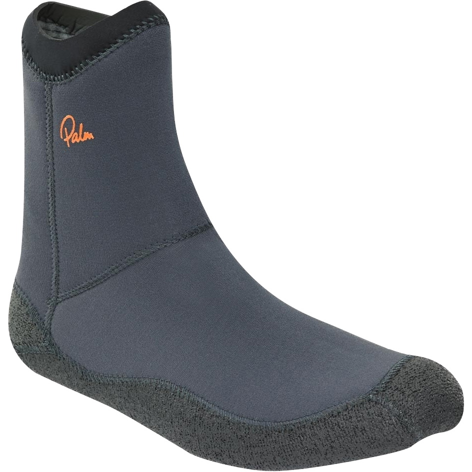 2026 Palm Stomp Socks 12345 - Jet Grey